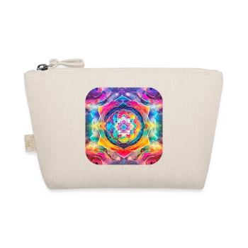 Motif psychédélique I - Trousse biologique - nature - Devant
