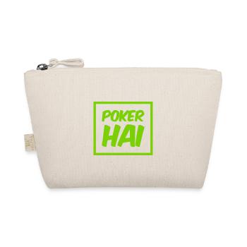 Pokerhai - Bio-Täschchen - Natur - Vorne