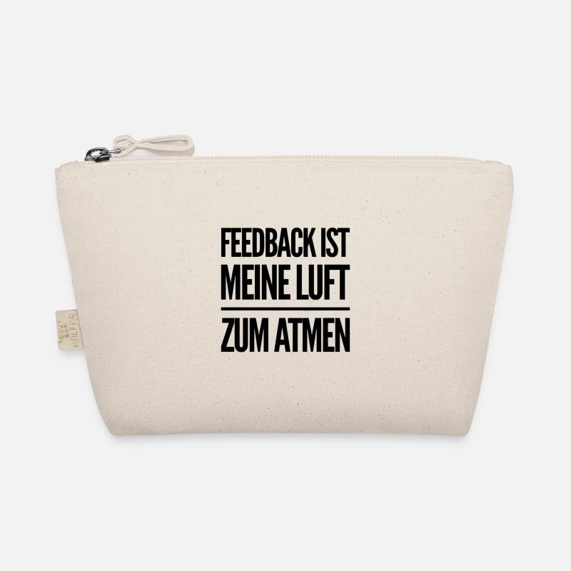 Feedback ist großartig Bio-Täschchen