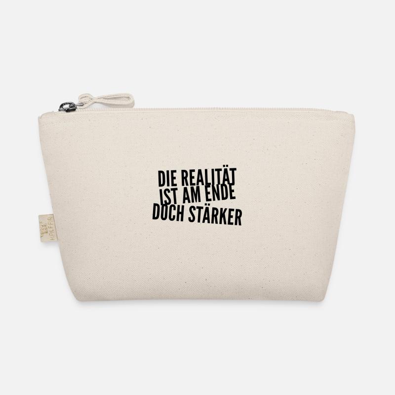 die Wirklichkeit ist stark Bio-Täschchen