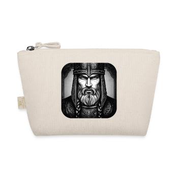 Proud Viking Warrior Germanic - Organic Pouch - nature - Front