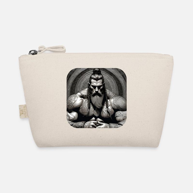 Stolzer Wikinger Krieger Germane Bio-Täschchen