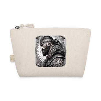 Proud Viking Warrior Germanic - Organic Pouch - nature - Front
