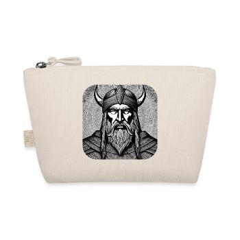 Proud Viking Warrior Germanic - Organic Pouch - nature - Front