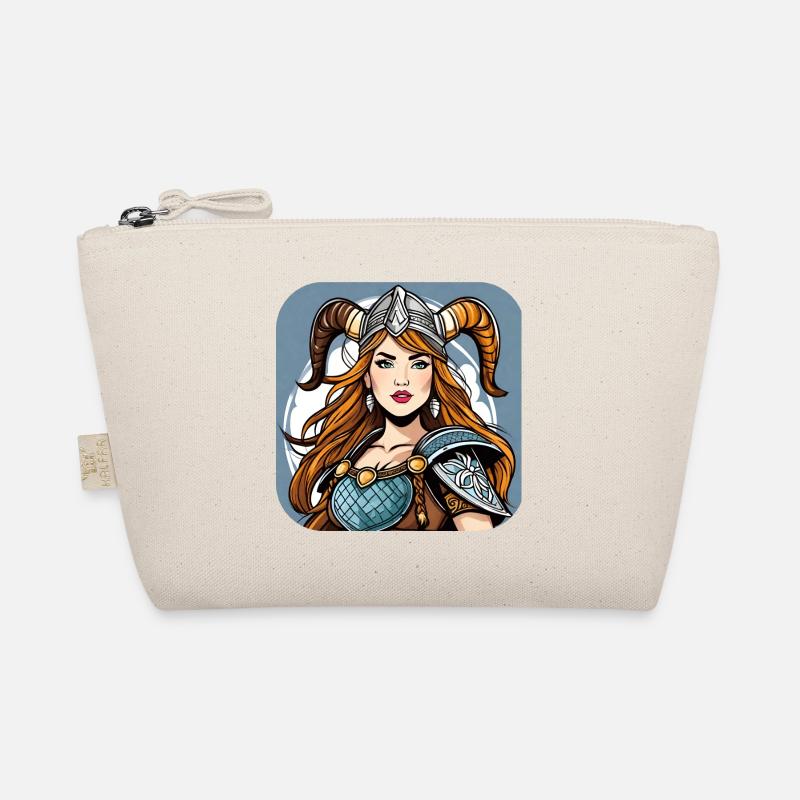 Proud Viking Germanin Shieldmaiden Organic Pouch