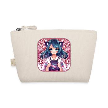 Jolie fille d’anime - Trousse biologique - nature - Devant