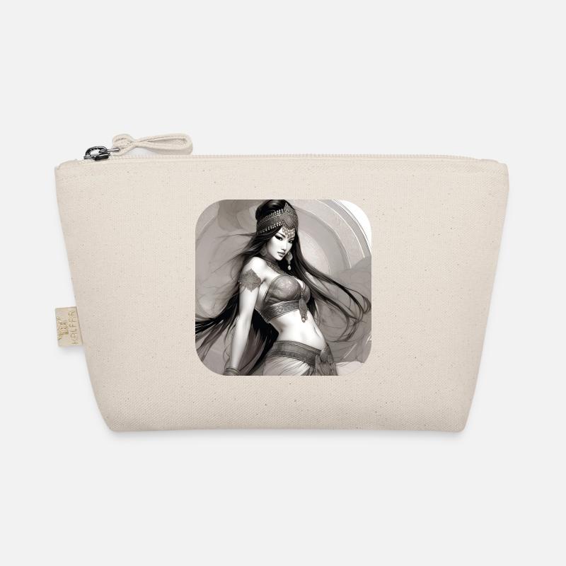 Mystical oriental belly dancer Organic Pouch