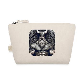 Proud Viking Warrior Germanic - Organic Pouch - nature - Front