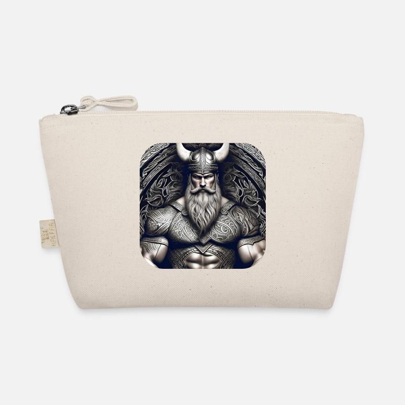 Stolzer Wikinger Krieger Germane Bio-Täschchen