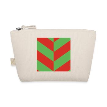 BLOW UP MOVIE: POP ART CUSHION 'DIAGONAL OP ART' - Organic Pouch - nature - Front