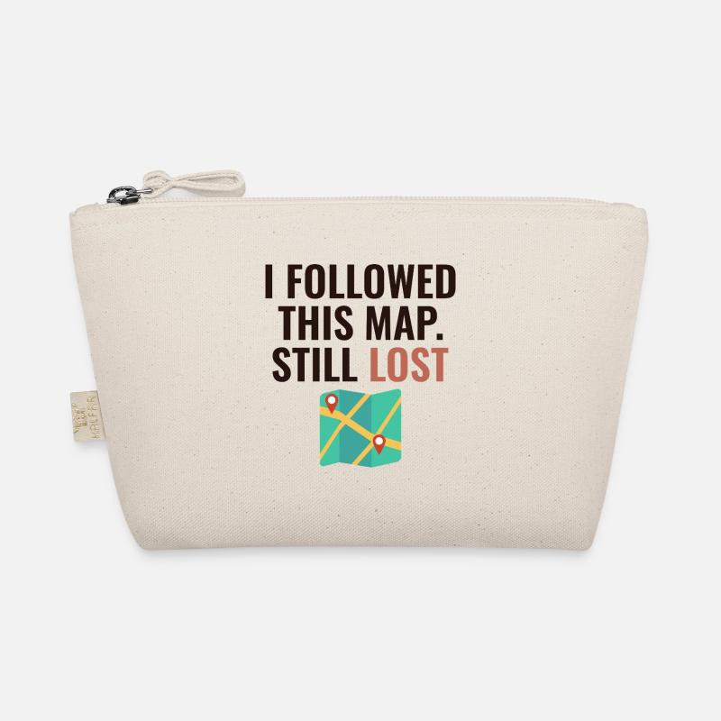 I Followed This Map Still Lost Funny GIS Organic Pouch