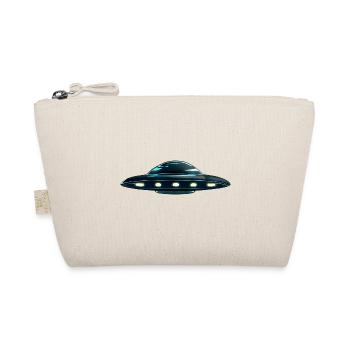 Flying Saucer Alien uFO - Organic Pouch - nature - Front