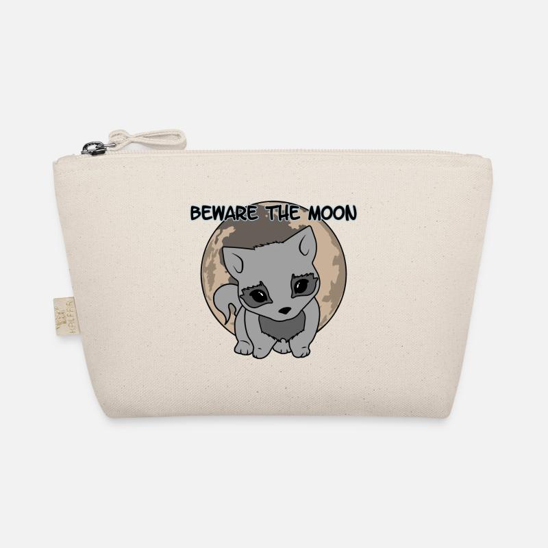 Werewolf and moon Organic Pouch