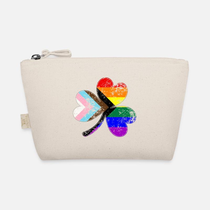 Lgbtq Progrès Pride Shamrock Trousse biologique