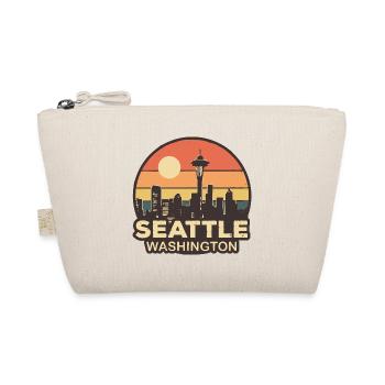 Seattle Washington - Bio-Täschchen - Natur - Vorne