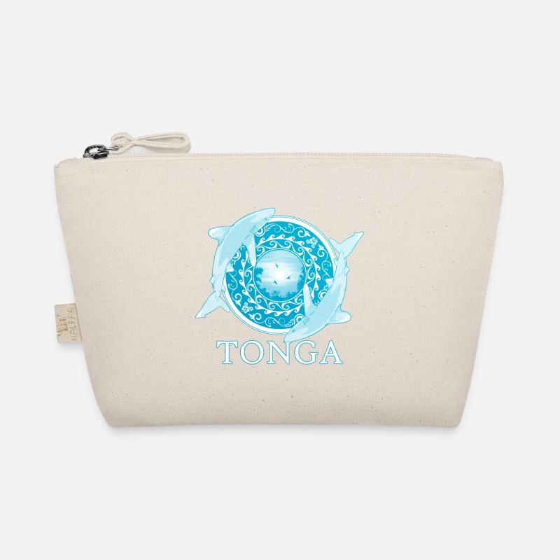 Whitetip Reef Sharks Tonga Pride Organic Pouch