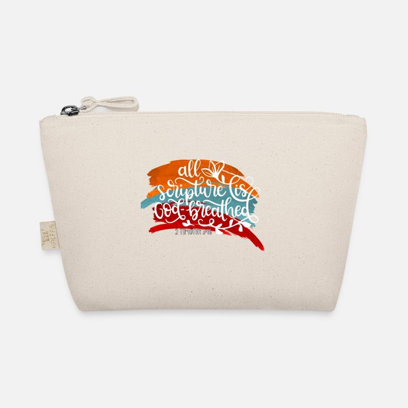 Christian Design All Scripture, God breathed Organic Pouch