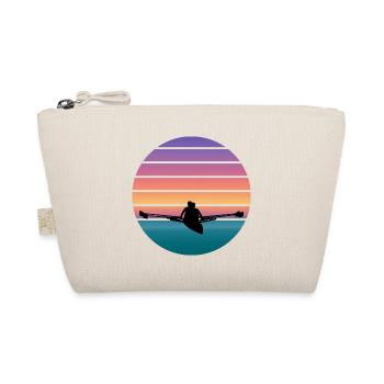 Aviron, rameurs avec l’eau et coucher de soleil - Trousse biologique - nature - Devant