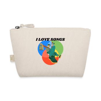 I LIKE SONGS - Bio-Täschchen - Natur - Vorne