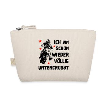 völlig untercrosst - Bio-Täschchen - Natur - Vorne