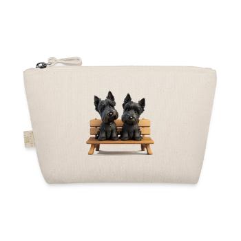 Scottish Terrier Gift - Organic Pouch - nature - Front