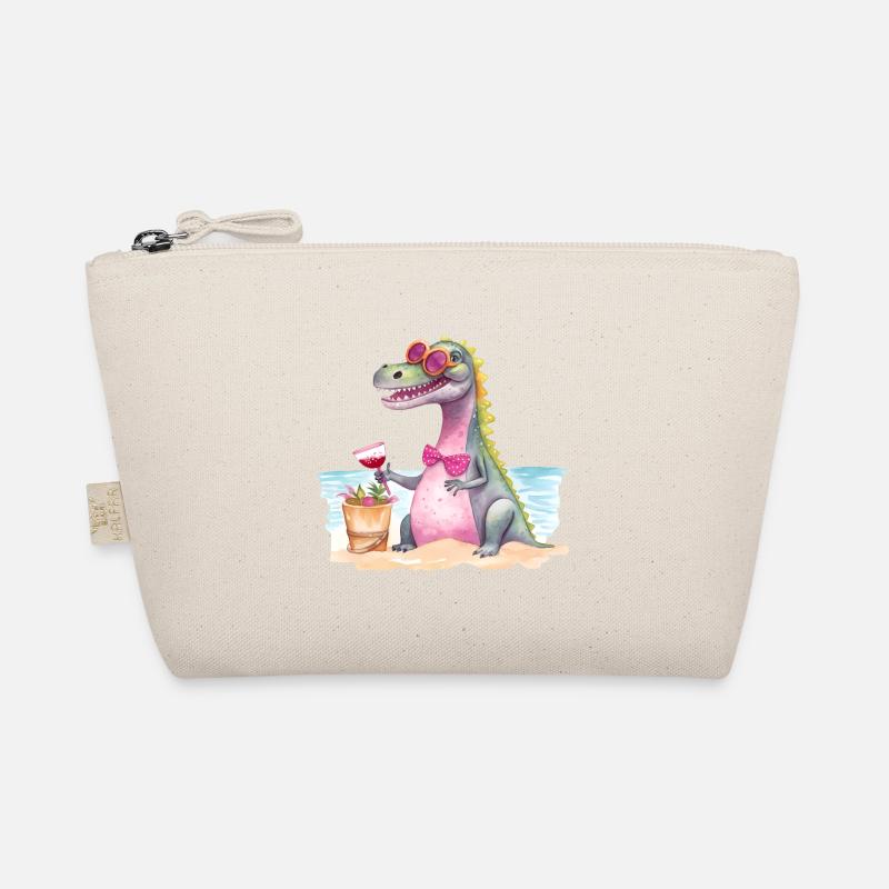 Ginoraurus Beach Organic Pouch