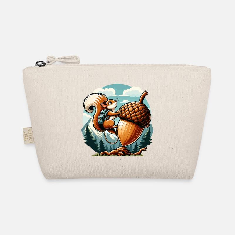 Adventure Squirrel Organic Pouch
