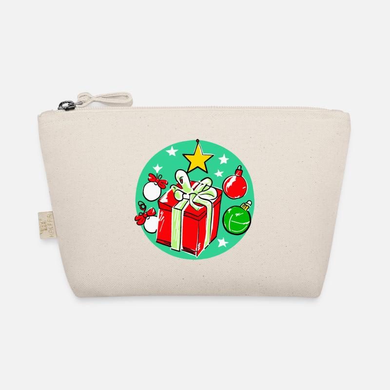 Christmas Gift Box & Decorations Organic Pouch