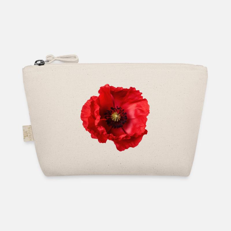 Mohnblume Bio-Täschchen