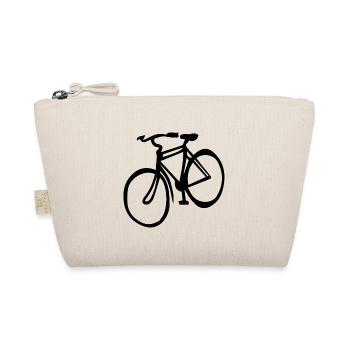 Fahrrad Fahrradkurier Fahrradfahren Fahrradtour - Bio-Täschchen - Natur - Vorne