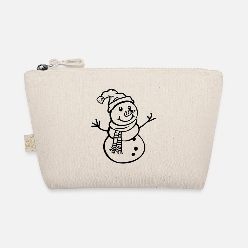 Schneemann Bio-Täschchen