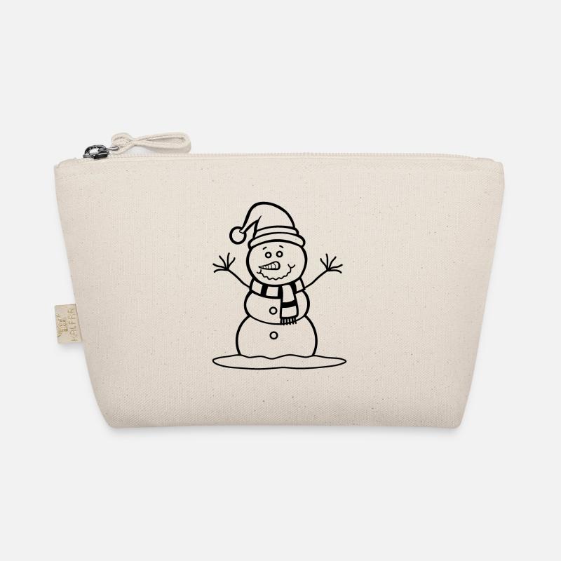 Schneemann Bio-Täschchen