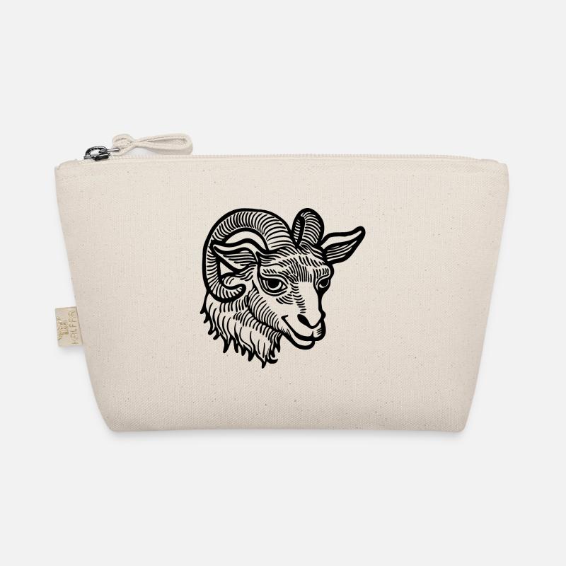 Steinbock Ziege Bio-Täschchen