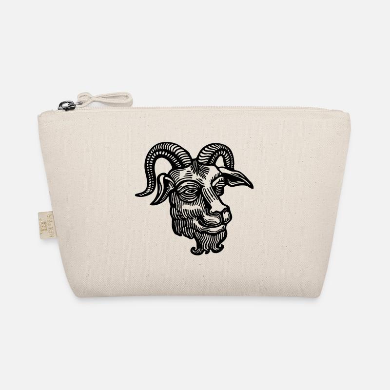 Steinbock Ziege Bio-Täschchen