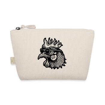 Huhn Hühnerstall - Bio-Täschchen - Natur - Vorne