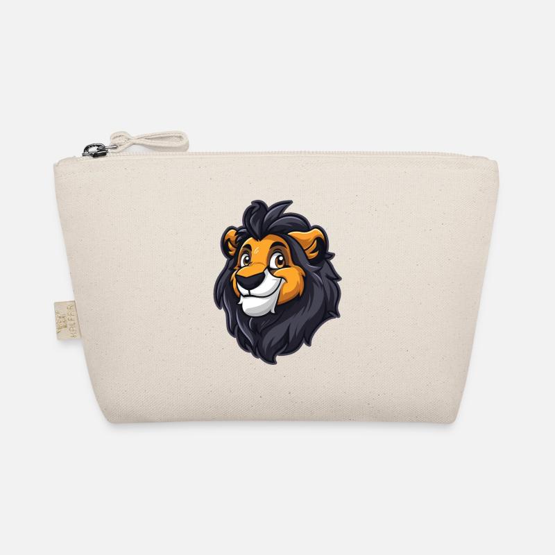 Lion Lion Head Organic Pouch