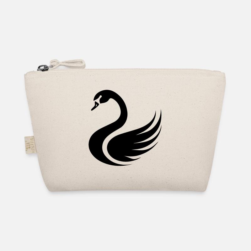 Schwan Schwäne - Bio-Täschchen - Natur