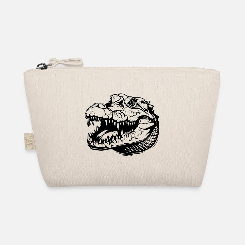 Crocodile Alligator Organic Pouch