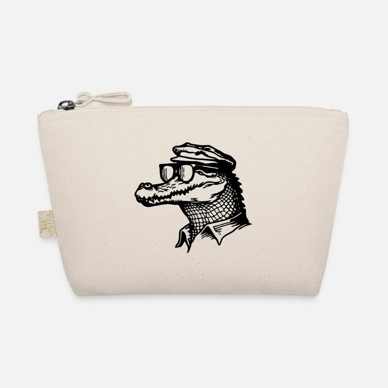 Crocodile Alligator Organic Pouch