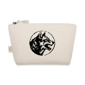 Wolf - Bio-Täschchen - Natur - Vorne