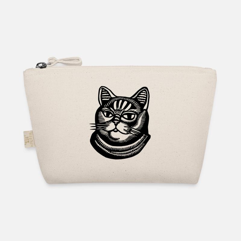 Chat Chats Visage de chat Trousse biologique