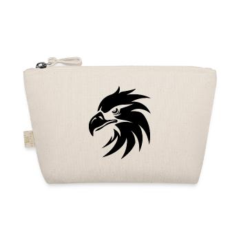 Eagle Eagle Head - Organic Pouch - nature - Front
