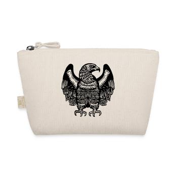 Adler Adlerkopf - Bio-Täschchen - Natur - Vorne