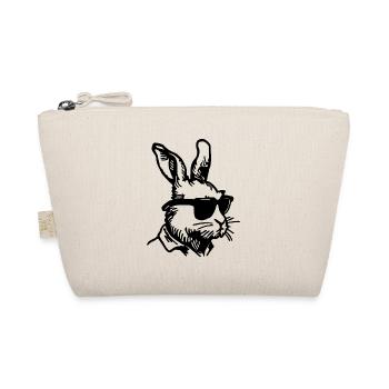 Hase Kaninchen - Bio-Täschchen - Natur - Vorne