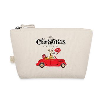 Deer and gifts - Organic Pouch - nature - Front