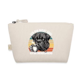 Ich Bin Nicht Faul Cane Corso Cane Corsos Hunde - Bio-Täschchen - Natur - Vorne