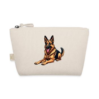Deutscher Schäferhund German Shepherd dog Owczarek - Bio-Täschchen - Natur - Vorne