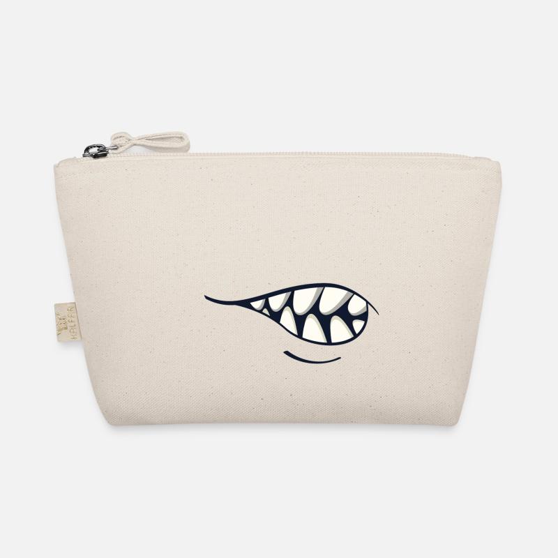 Illustration Celka Bouche Grimace grr v1 - Trousse biologique - nature