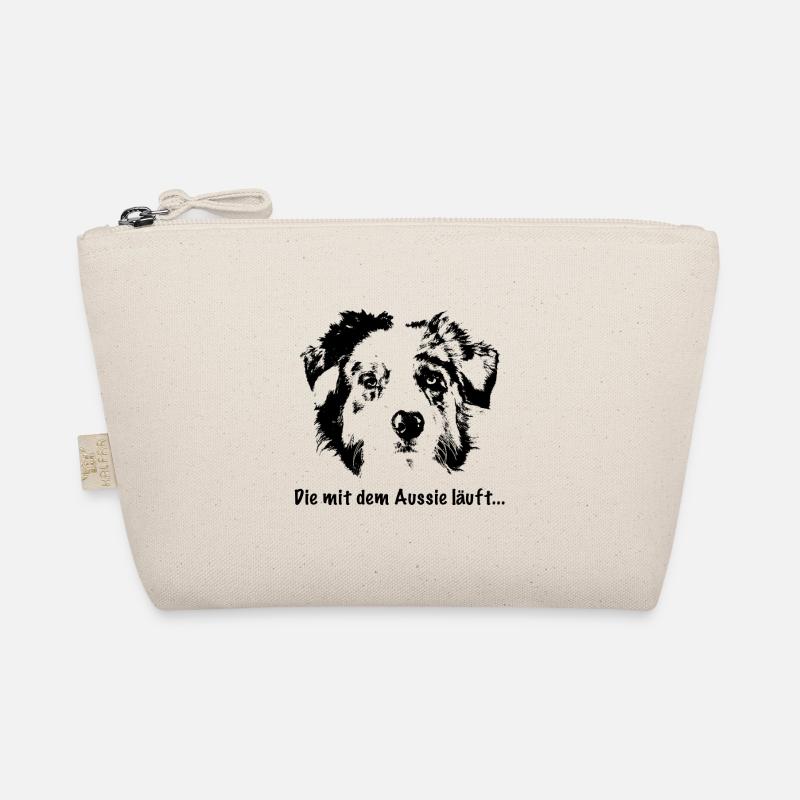 Die mit dem Aussie läuft Bio-Täschchen