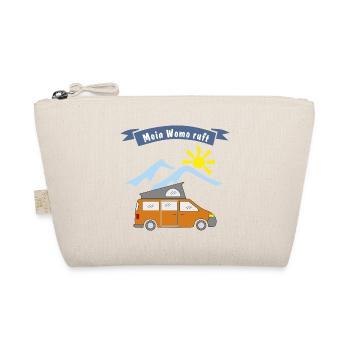 womo ruft campingbus - Bio-Täschchen - Natur - Vorne